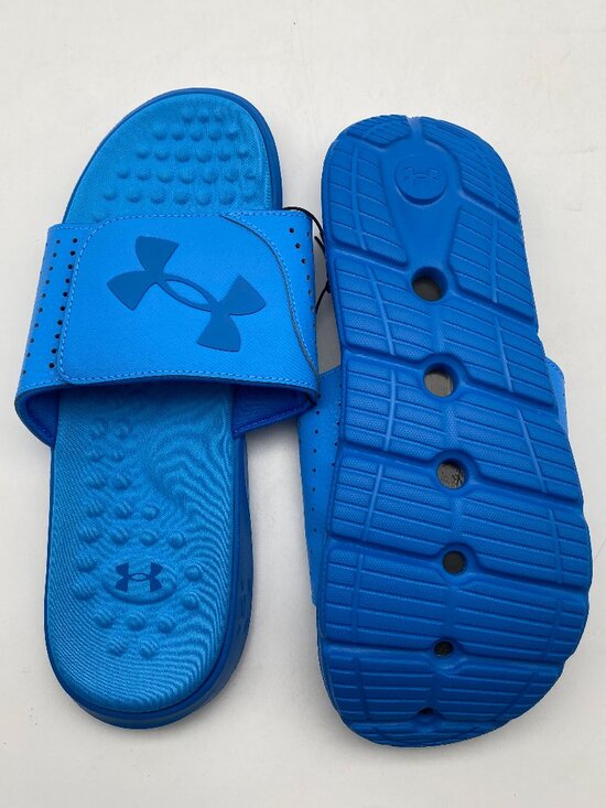 UNDER ARMOUR IGNITE PRO SLIDE SANDAL BLUE US MEN SIZE 10